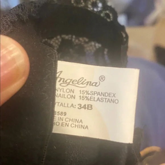 Bundle of 2 Angelina size 34B Bras New With Tags - Picture 8 of 8